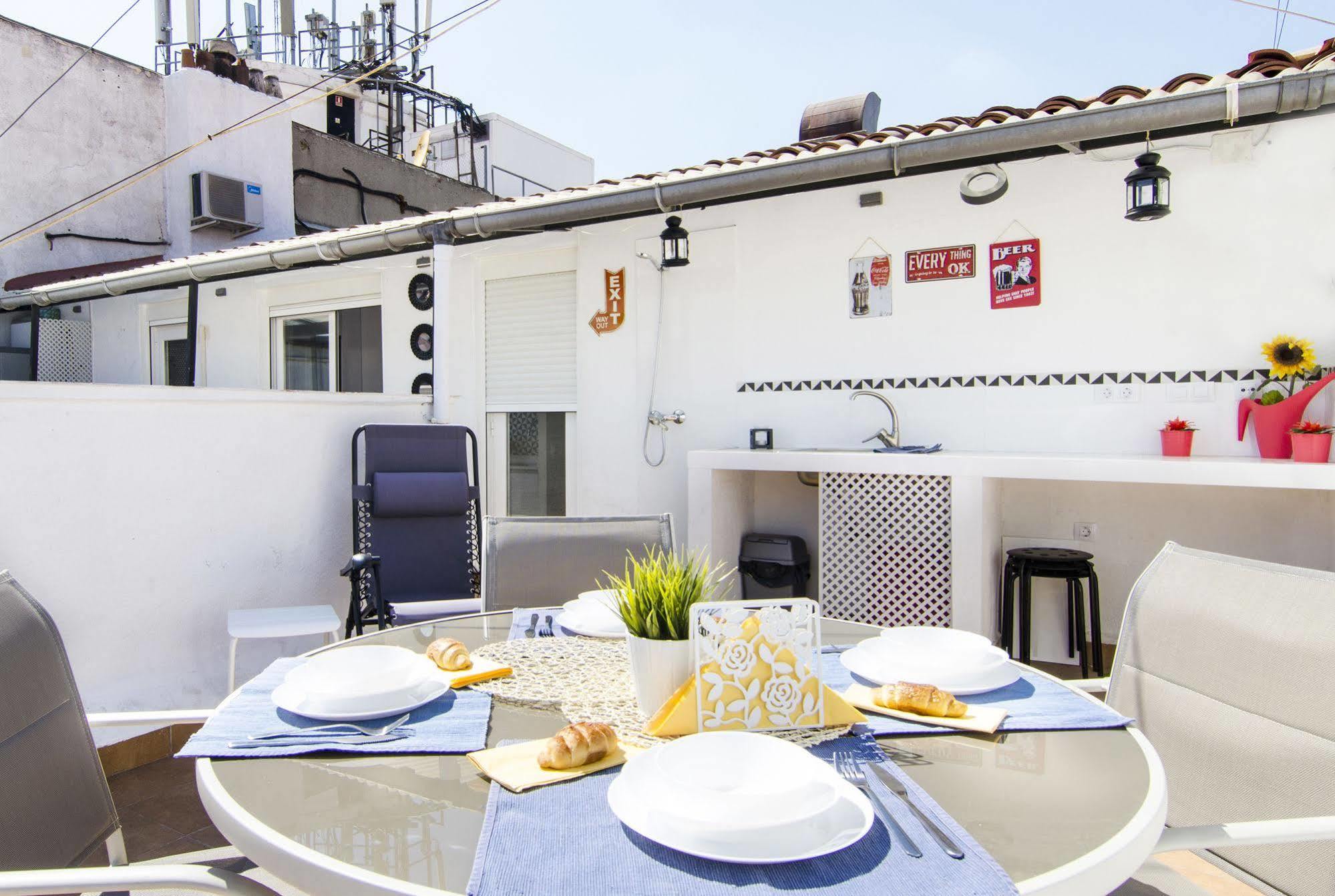 Apartments Dreammadrid Atocha Terraza Eksteriør billede