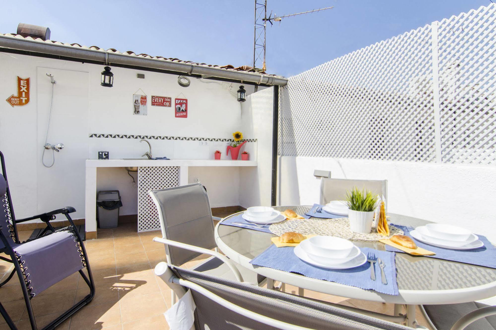 Apartments Dreammadrid Atocha Terraza Eksteriør billede