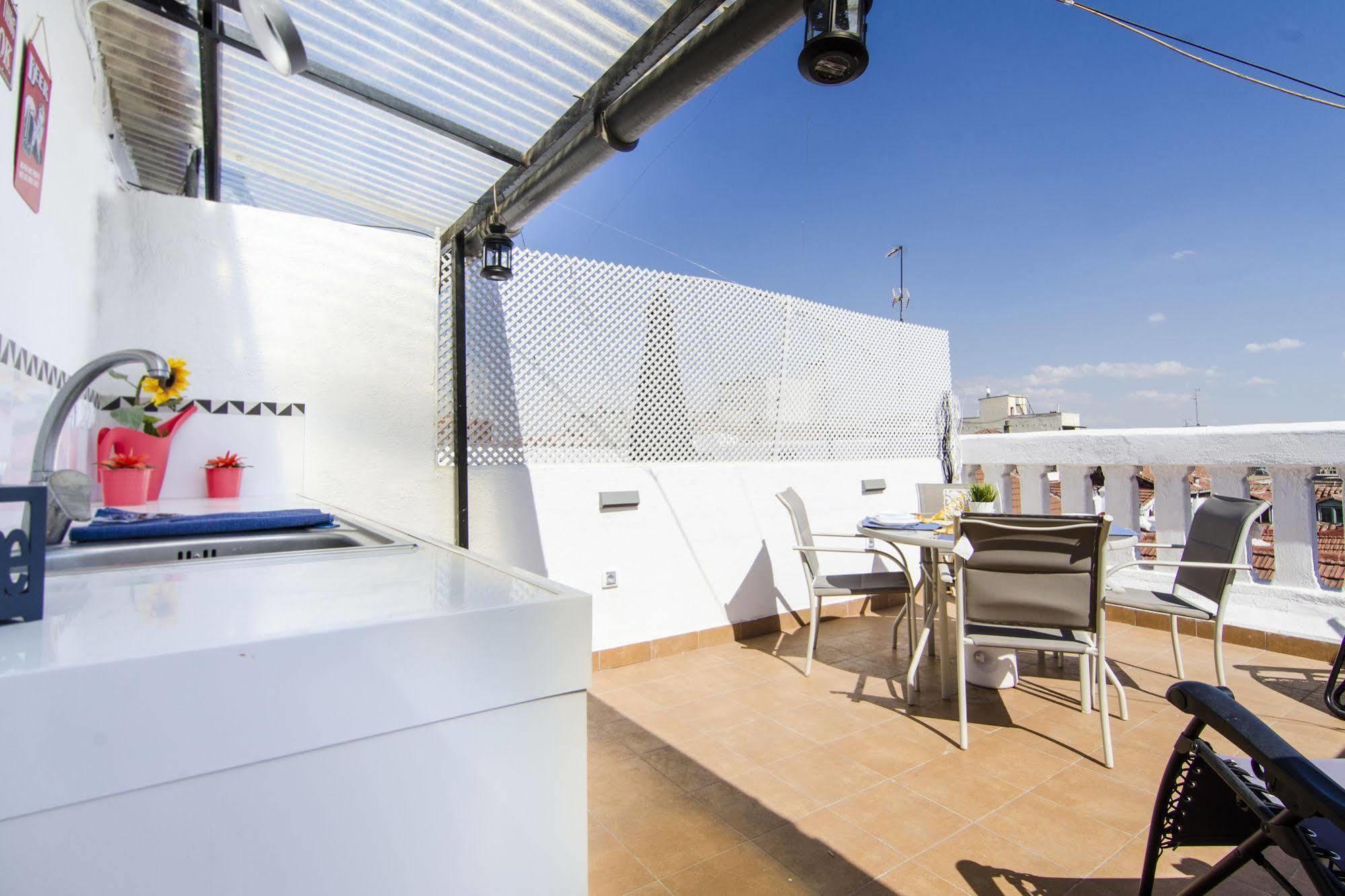 Apartments Dreammadrid Atocha Terraza Eksteriør billede