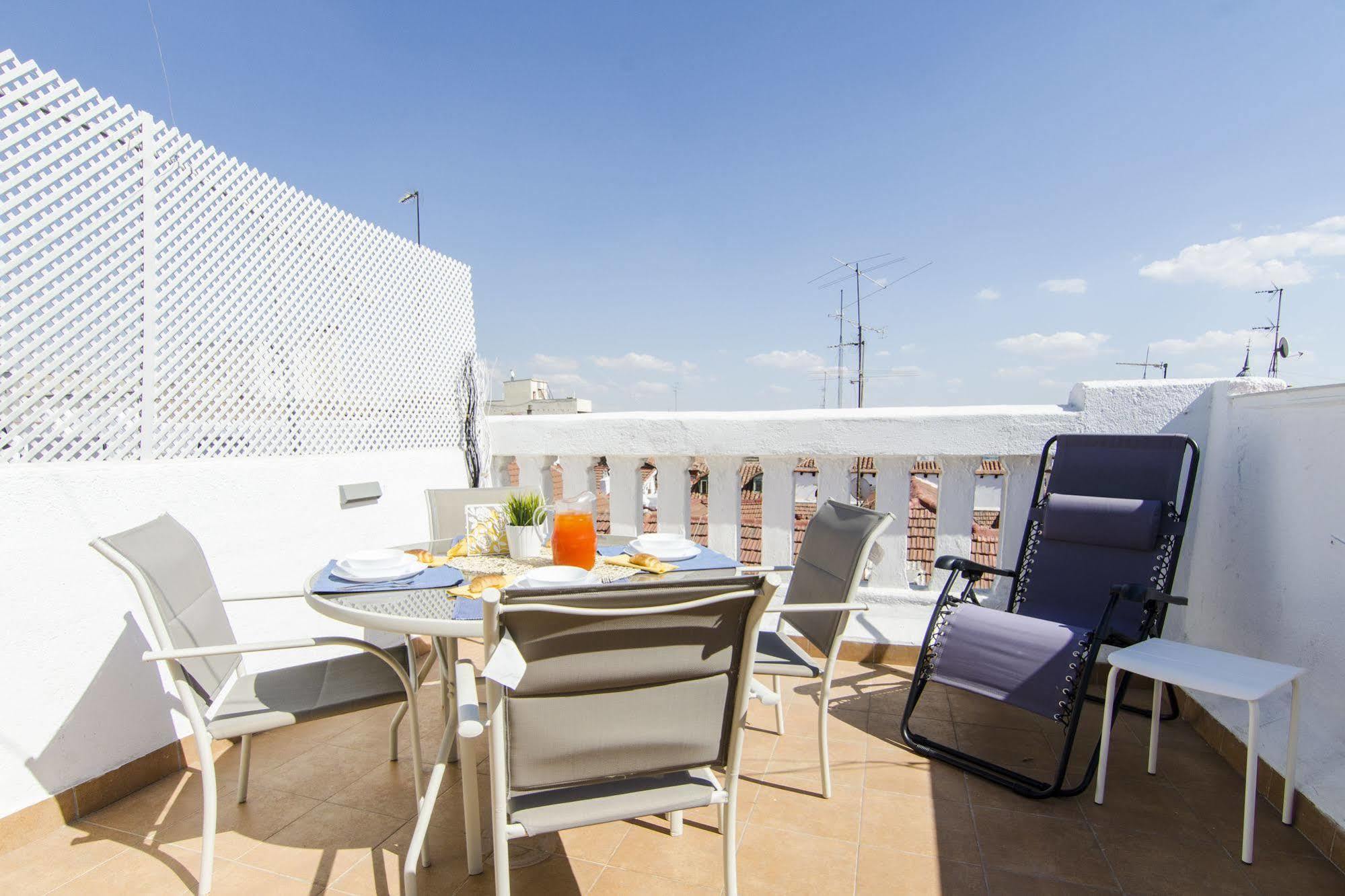 Apartments Dreammadrid Atocha Terraza Eksteriør billede